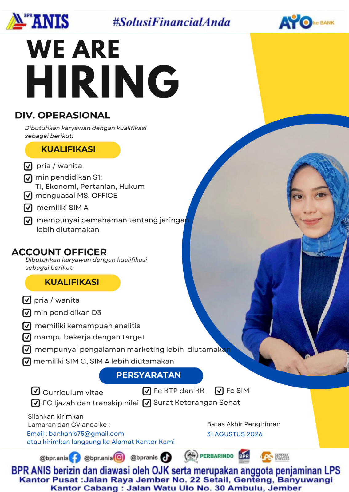 OPEN RECRUITMENT